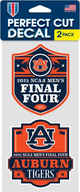 Auburn Tigers White Metal License Plate Frame - 6.25"x12.25