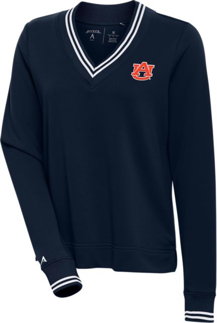 Auburn Tigers Women's V-Neck Long Sleeve T-Shirt