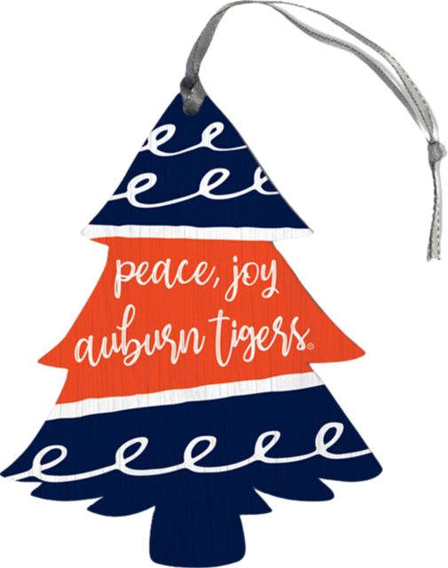 Auburn Tigers Tree Ornament