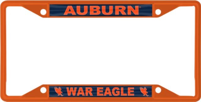 Auburn Tigers License Plate Frame