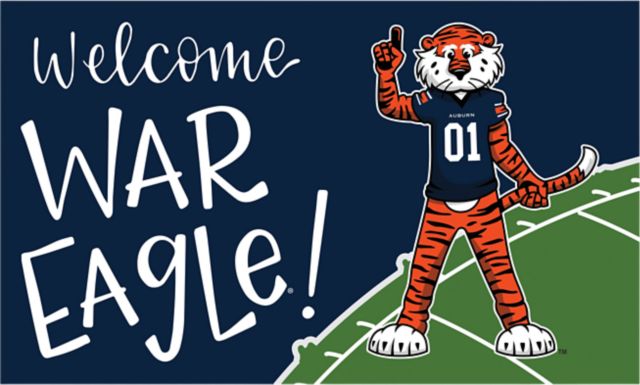 Auburn Tigers 18 x 30 Door Mat
