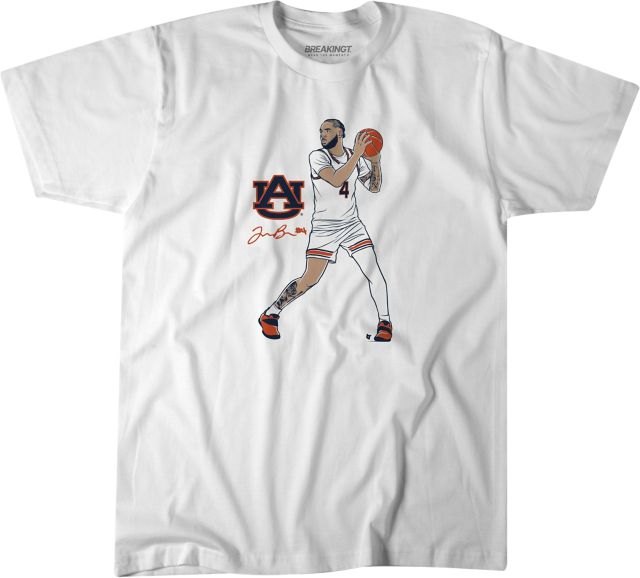 Auburn Tigers Men's Basketball Johni Broome Short Sleeve T-Shirt