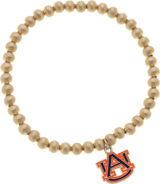 Auburn Tigers Women's Auburn Tigers Ball Bead Stretch Bracelet