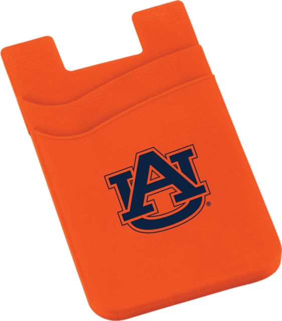 Auburn Tigers Silicone Card Wallet