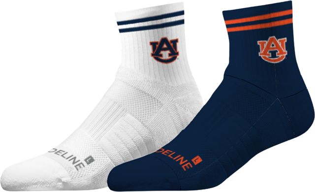 Auburn Tigers Half Calf Socks