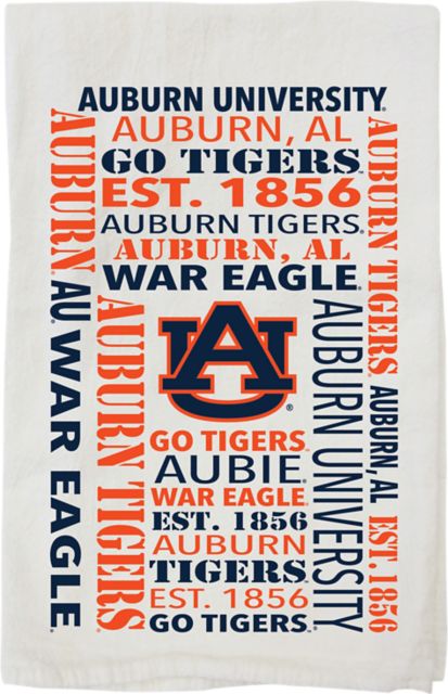 Auburn Tigers Tea Towel