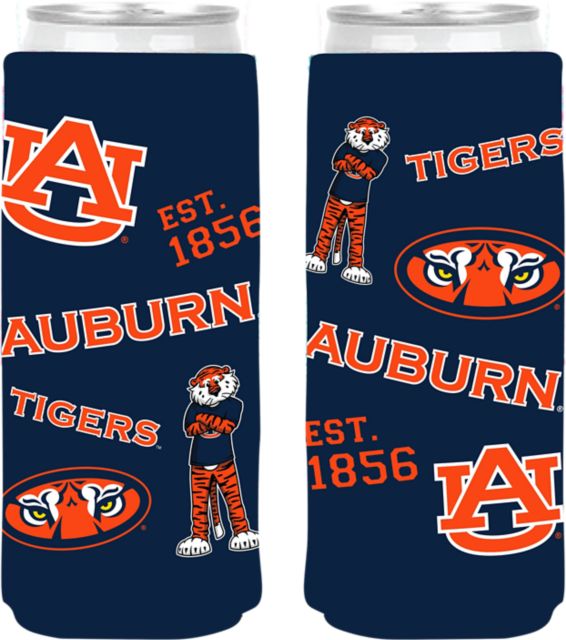 Auburn University Tigers Slim Can Coozie