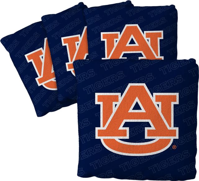 Auburn Tigers Cornhole Bags - 4 Pack