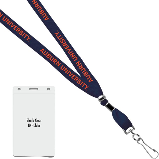 Auburn Tigers Card Dispenser Lanyard