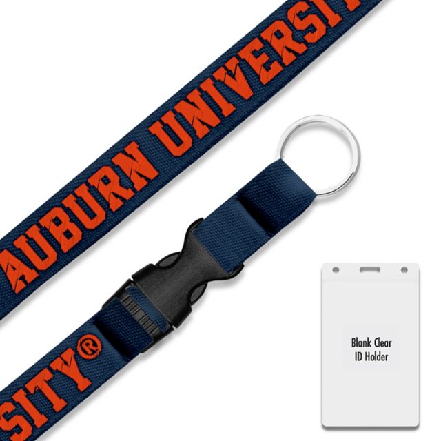 Auburn Tigers 3-4'' Lanyard