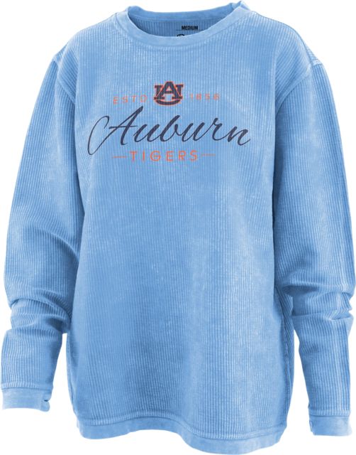 Auburn Tigers Women's Corduroy Crewneck Sweatshirt