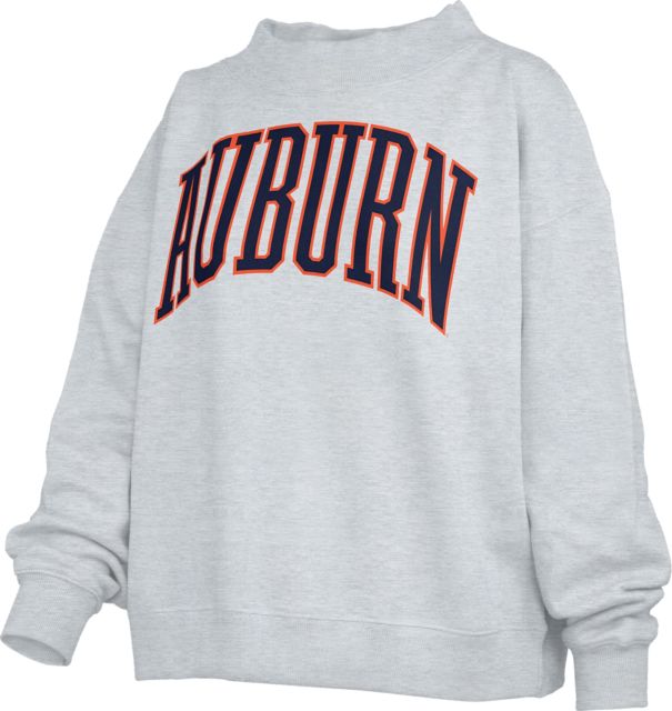 Auburn Tigers Women's Parke Mock Neck Crewneck Sweatshirt