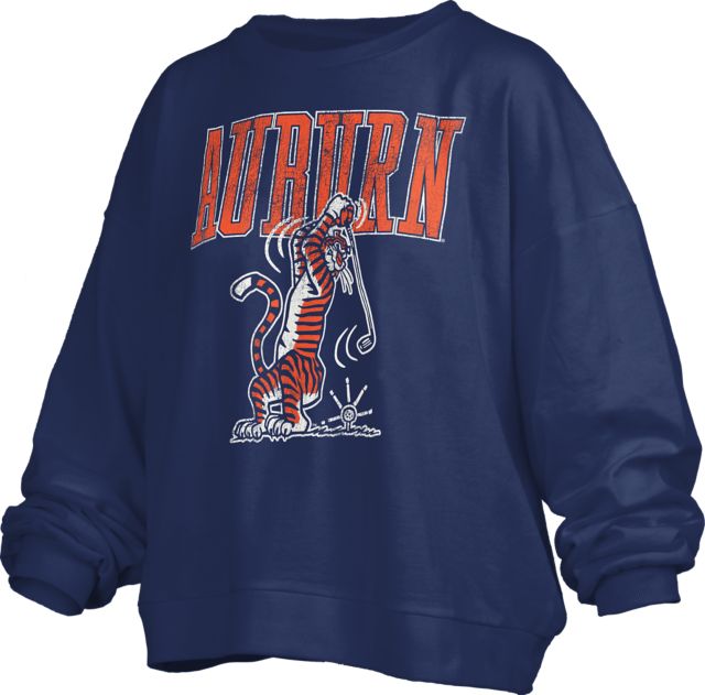 Auburn Tigers Golf Women's Crewneck Sweatshirt