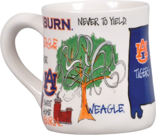 Auburn Tigers Icon Ceramic Mug
