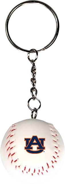 Auburn Tigers Baseball Keychain