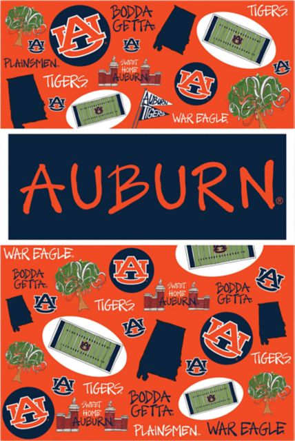 Auburn Tigers Logo Garden Flag