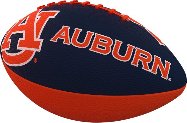 Auburn Tigers Junior Size Rubber Football