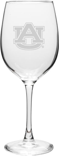 Auburn Tigers 16 oz. Wine Glass