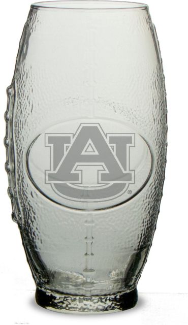 Auburn Tigers 23 oz. Football Glass