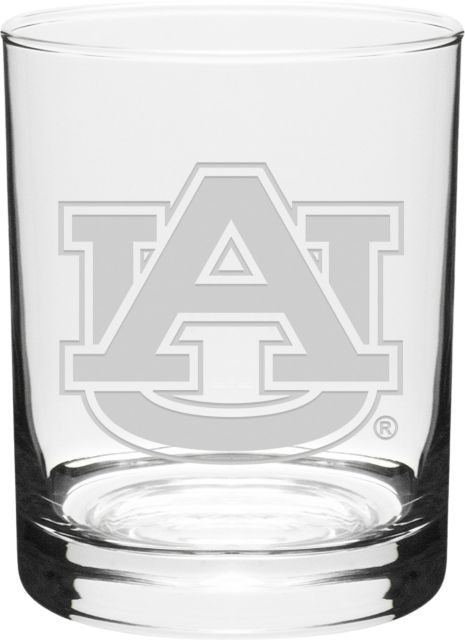 Auburn Tigers 14 oz. Wine Glass