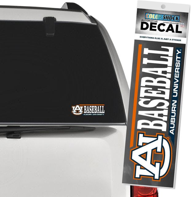 Auburn Tigers Baseball Decal