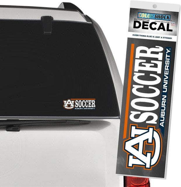 Auburn Tigers Soccer Decal