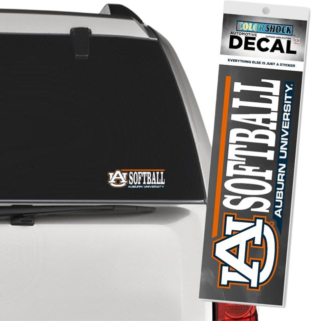 Auburn Tigers Softball Decal