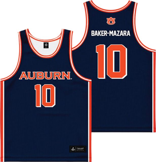Auburn Tigers Men's Basketball Jersey CHAD BAKER-MAZARA: Auburn