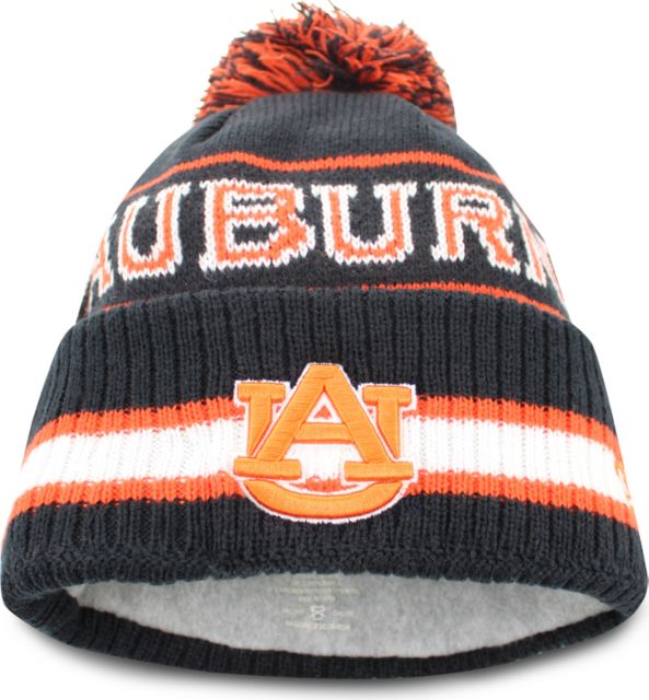 Auburn Tigers Vintage Select Knit Pom Cuffed Beanie