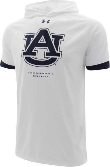 Auburn Tigers Under Armour Short Sleeve Hooded Shooter Shirt Auburn University