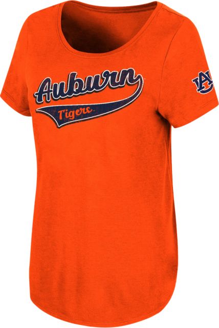 Auburn Tigers Down To the River Scoop Short Sleeve T-Shirt