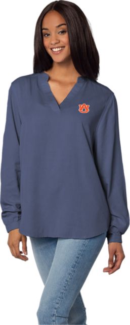Auburn Tigers Women's Split Neck Tunic