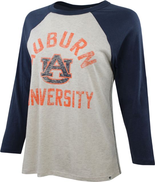 Auburn Tigers Retro Daze 47 Ava Raglan T-Shirt