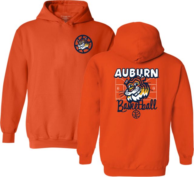 Auburn Tigers Vault Basketball Fleece Hoodie