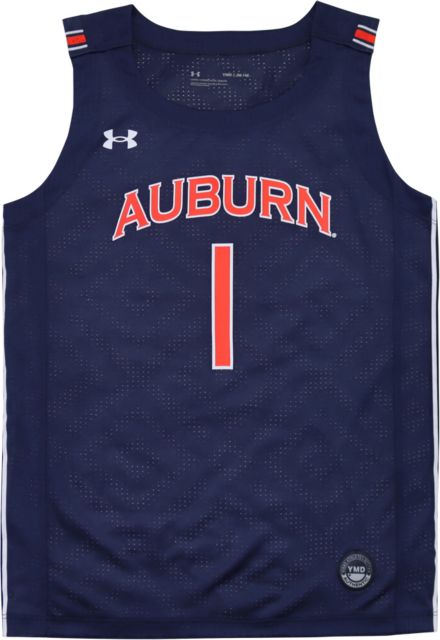 Auburn youth basketball store jersey