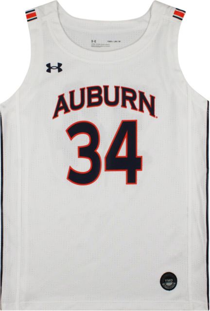 Auburn Tigers Under Armour Performance Replica Baseball Jersey - White