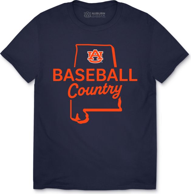 Auburn Tigers Baseball Country Youth Short Sleeve T-Shirt