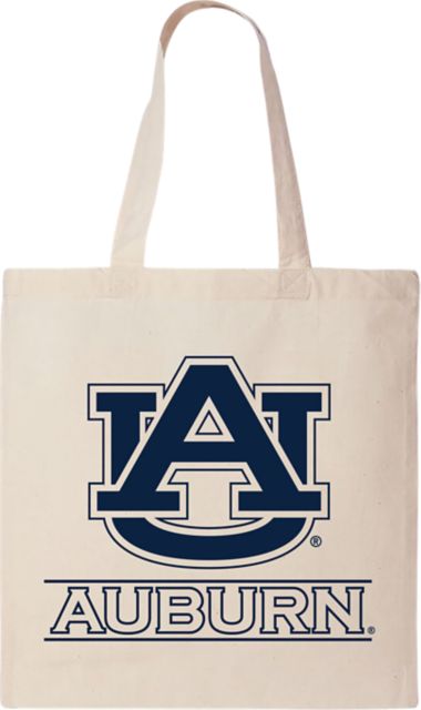 Auburn Tigers 15 x 16 Canvas Tote Bag