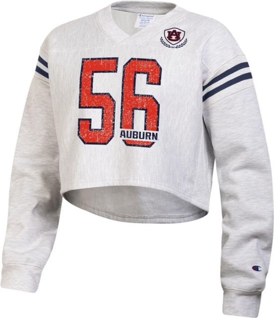Auburn Tigers Women's Crop Crewneck Sweatshirt