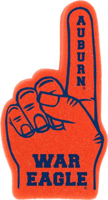 Auburn Tigers Mini Foam Hand