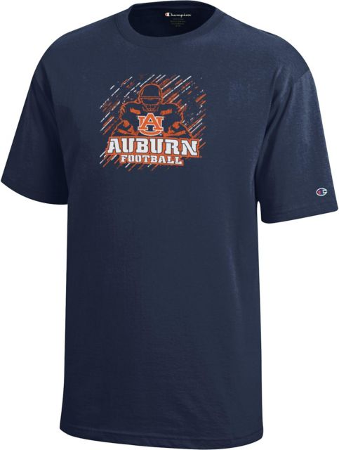 Auburn Tigers Youth Football Short Sleeve T-Shirt