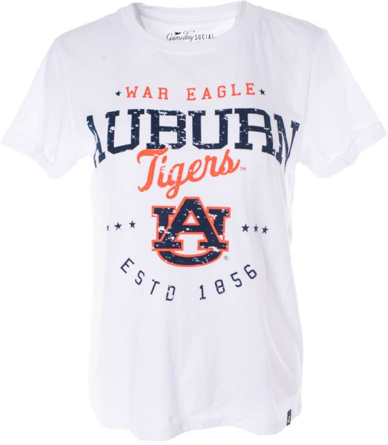 Auburn Tigers Women's Cuffed Tee