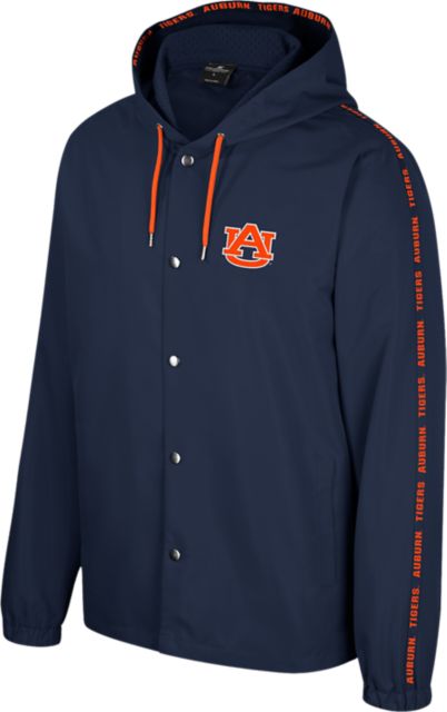 Auburn Tigers Hooded Snap Up Jacket