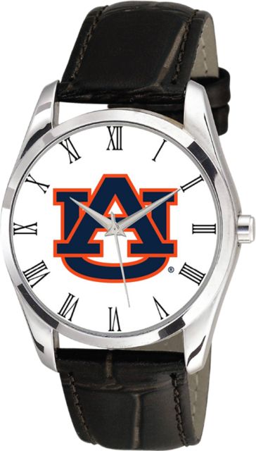 Auburn Tigers 26mm Ladies Leather Watch