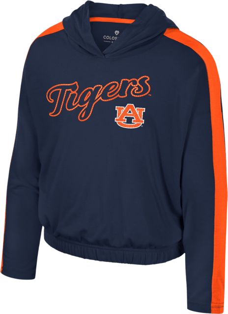 Auburn Tigers Toddler Girl's Hooded Long Sleeve T-Shirt