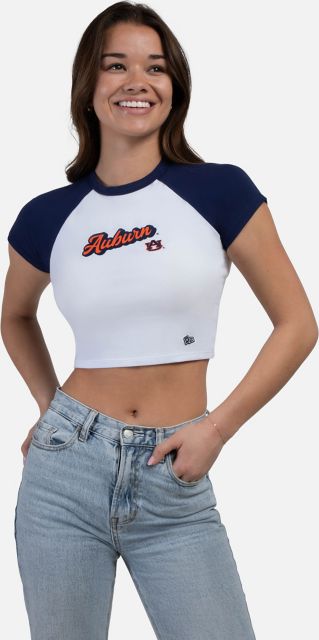 Auburn Tigers Women's Baseball Short Sleeve T-Shirt
