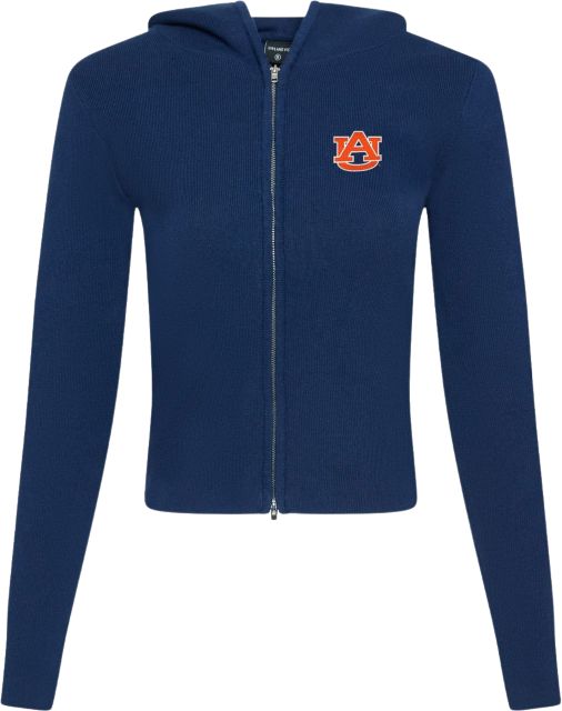 Auburn Tigers Women's Full Zip Hooded Sweatshirt