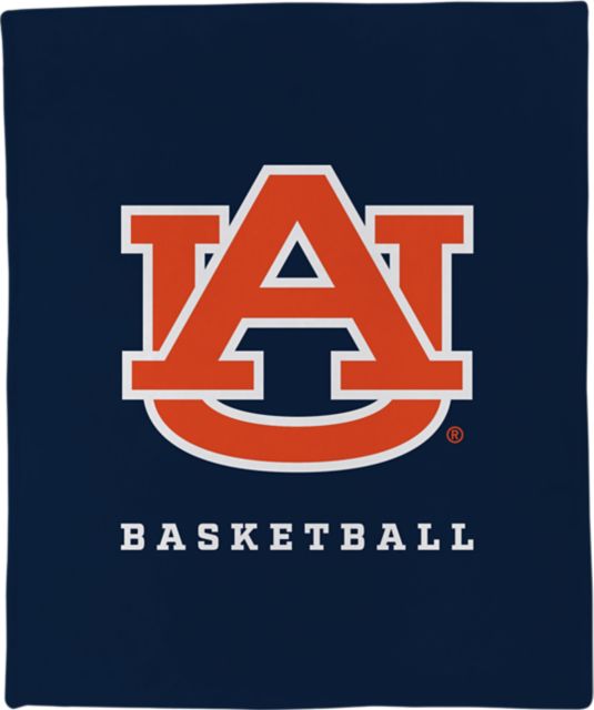 Auburn Tigers 50x60 Basketball Throw Blanket