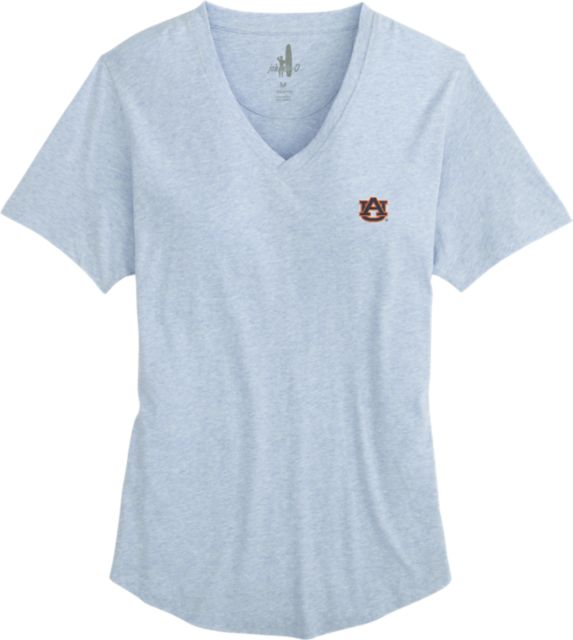 Auburn Tigers Women's Meredith V-Neck Short Sleeve T-Shirt
