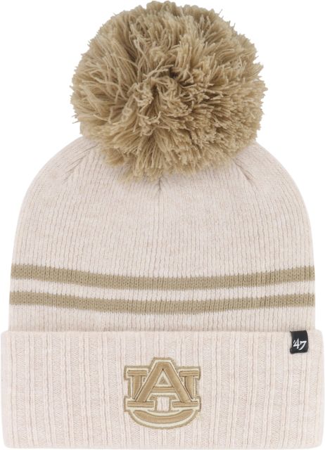 Auburn Tigers Women's Pom Cuffed Beanie